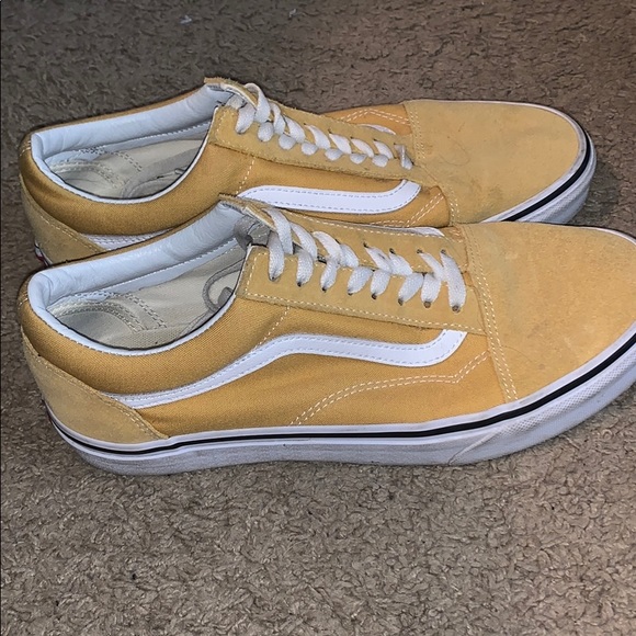 ochre true white vans